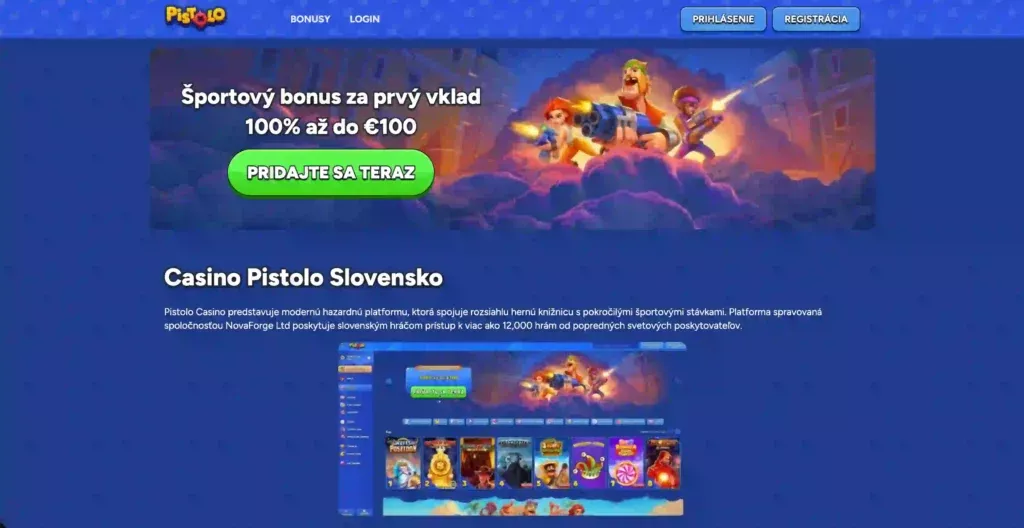 Pistolo pieteikšanās